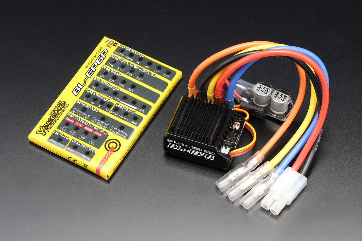 Yokomo BL-EP6 Brushless Speed Controller (with Programmer) BL-EP6