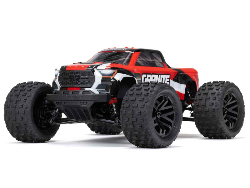 ARRMA 1/18 GRANITE GROM MEGA 4X4 MT with Battery & Charger Red - ARA2102T2