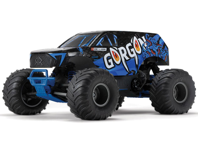 ARRMA 1/10 GORGON MEGA 550 2WD MT (no Battery/Charger) Blue - ARA3230T1