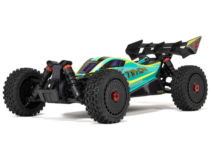 ARRMA 1/8 TYPHON 223S BLX 4X4 Buggy RTR with DSC Green - ARA4306V4T1