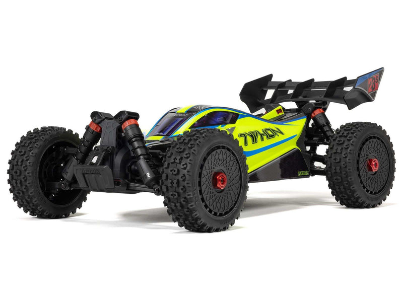 ARRMA 1/8 TYPHON 223S BLX 4X4 Buggy RTR with DSC Yellow - ARA4306V4T2