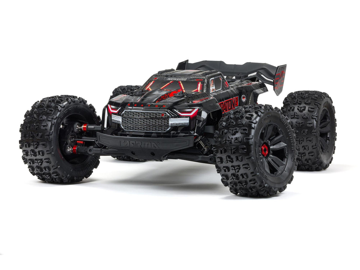 ARRMA 1/5 KRATON 4x4 8S BLX EXB Brushless Monster Truck RTR, Black - ARA5808V2T1