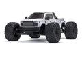 ARRMA 1/7 BIG ROCK 6S 4X4 BLX Monster Truck RTR White - ARA7612T3