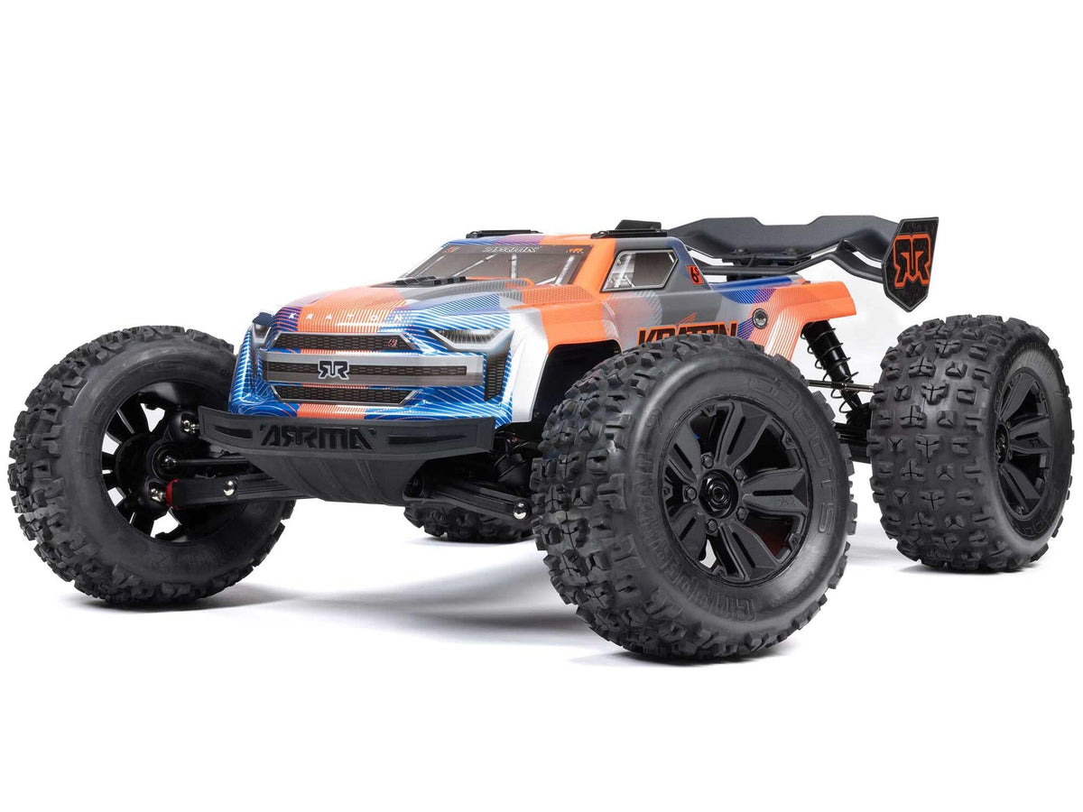 ARRMA 1/8 KRATON 6S V6 4X4 BLX Speed Monster Truck RTR Orange - ARA8608V6T1