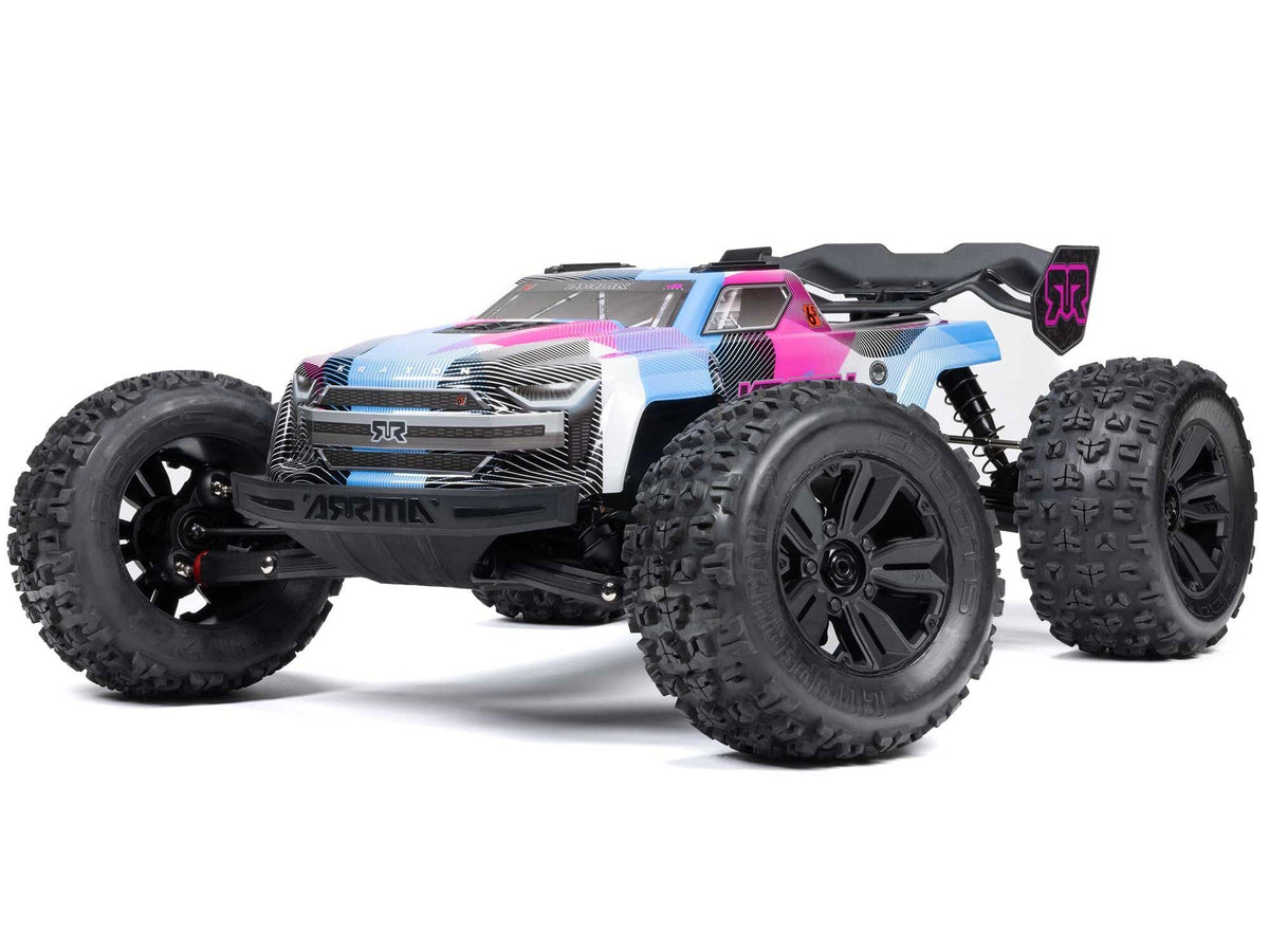 ARRMA 1/8 KRATON 6S V6 4X4 BLX Speed Monster Truck RTR Pink - ARA8608V6T2