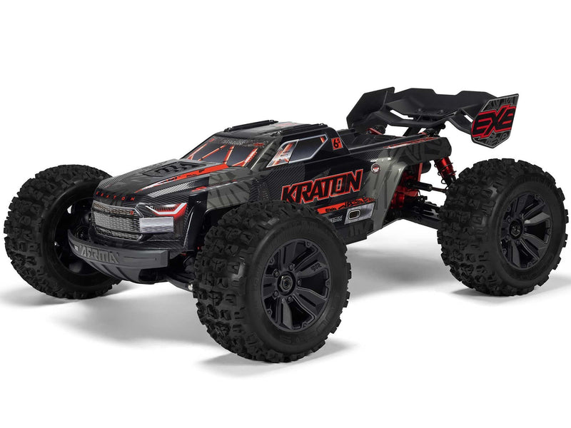 ARRMA 1/8 KRATON 6S EXB 4X4 RTR Speed Monster Truck Black - ARA8708V6T1