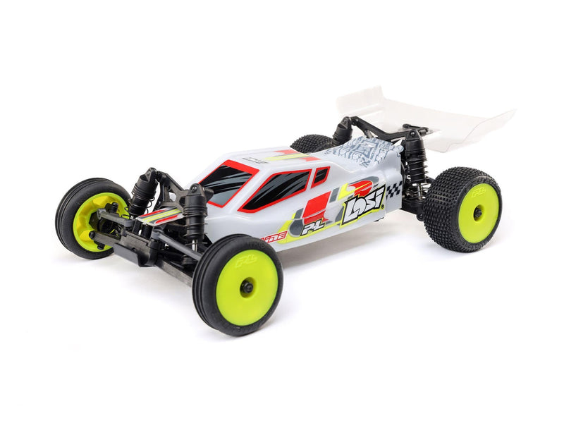 Losi 1/24 Micro-B 2WD Buggy RTR White - LOS00007T1
