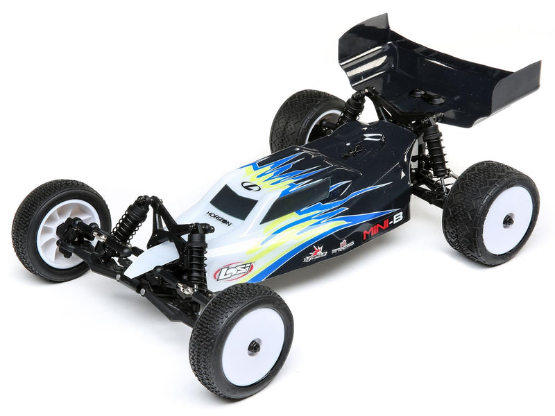 Losi 1/16 Mini-B 2WD Buggy Brushed RTR Black - LOS01016T2