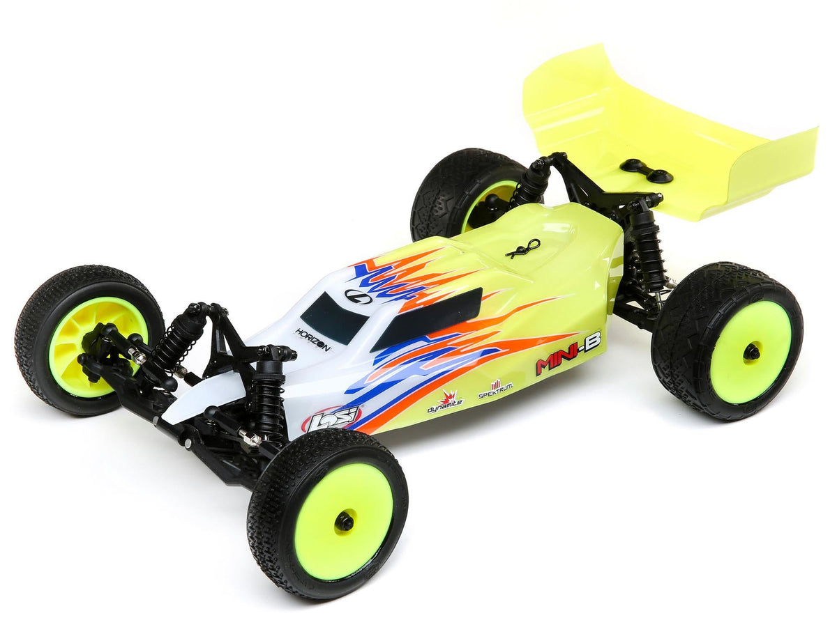 Losi 1/16 Mini-B 2WD Buggy Brushed RTR Yellow - LOS01016T3