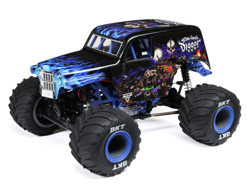 Losi 1/18 Mini LMT 4WD Brushed Monster Truck RTR Son-uva Digger - LOS01026T2