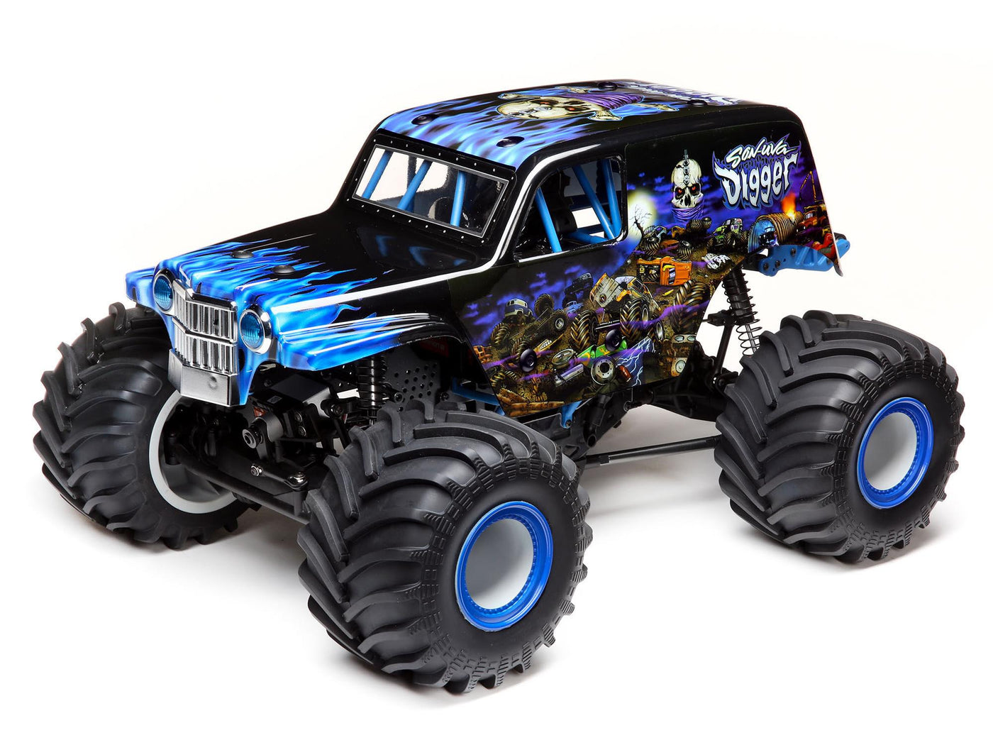 Losi 1/10 LMT 4WD Solid Axle Monster Truck RTR Son-uva Digger - LOS04021T2
