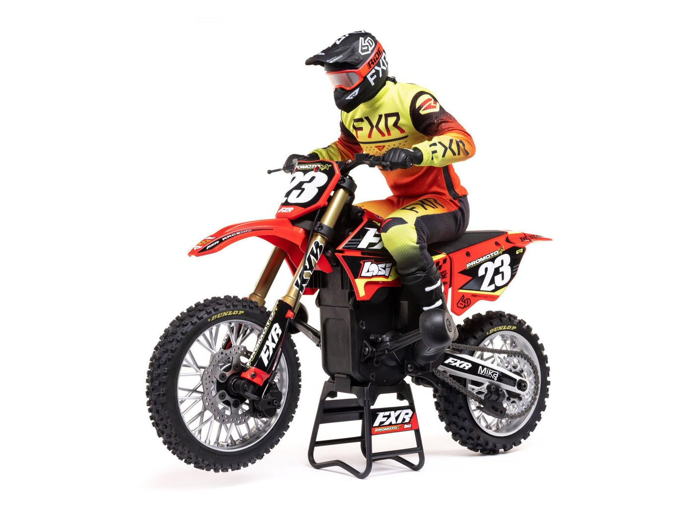 Losi 1/4 Promoto-MX Motorcycle RTR FXR Red - LOS06000T1