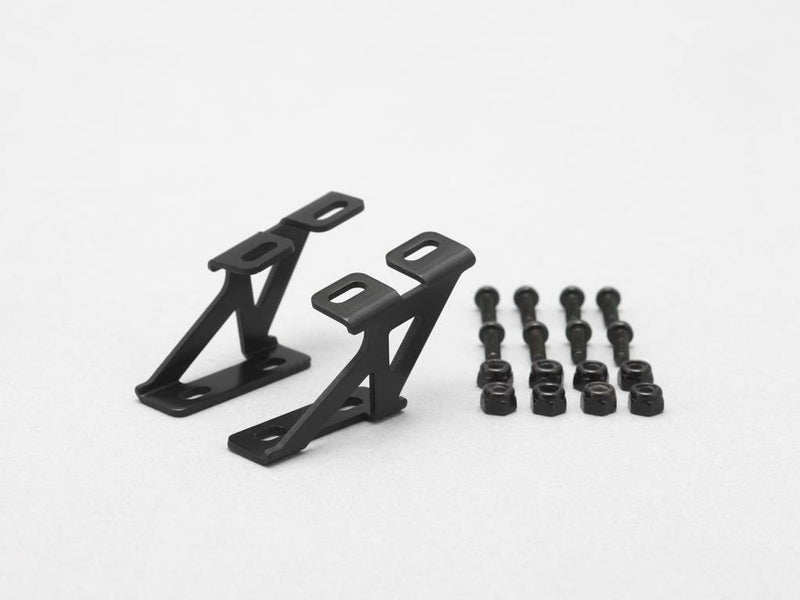 Yokomo Aluminum Wing Stay (Black/Low) D-057L