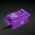 Power D15 Low Profile DRIFT Programmable (0.085s/18.0kg/8.4V) Coreless Servo (Purple) - D15-Purple