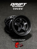 DS Racing Drift Element 5 Spoke (Triple Black) (2) DE-005