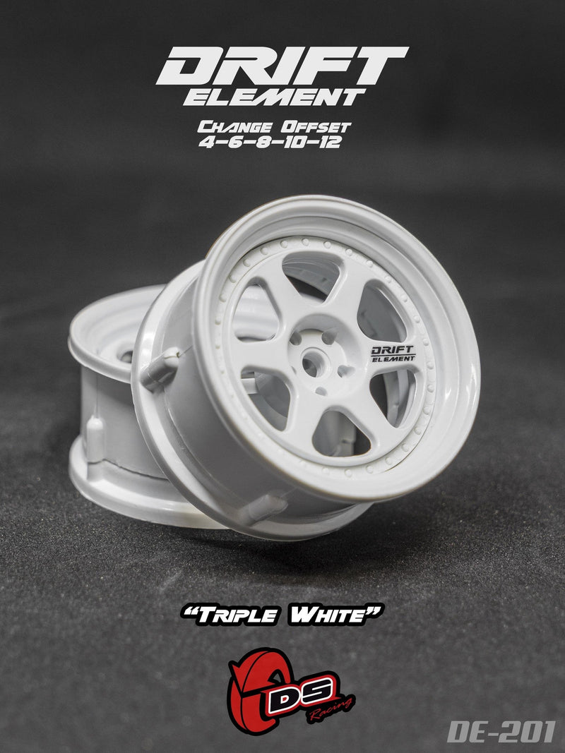 Drift Element II Rim Triple White 2 pcs DE-201