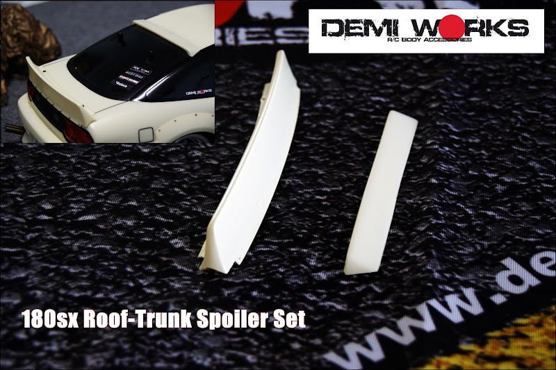 Demi Works Roof-Trunk spoiler set 180SX - DW180RWS
