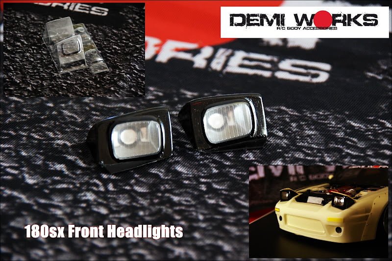 Demi Works Front Headlights 180SX - DW180FH