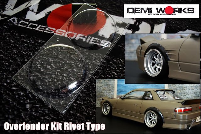 Demi Works Universal Overfender Kit Rivet Type A - DWUFS-A