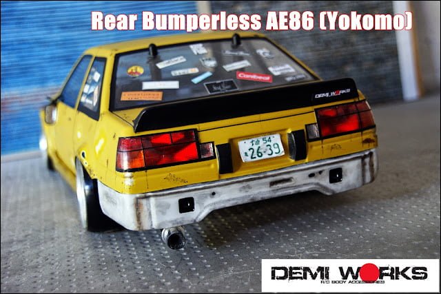 Demi Works Rear Bumperless AE86 - DWAE86RB