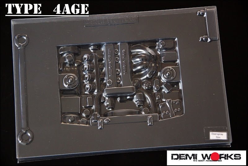 Demi Works 4AGE Polycarbonate Engine Bay - DW4AGE