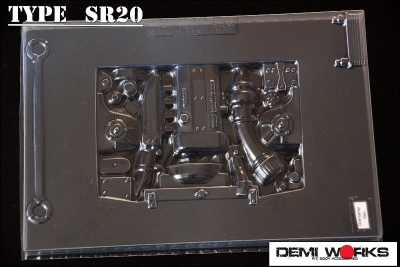 Demi Works SR20 Polycarbonate Engine Bay - DWSR20
