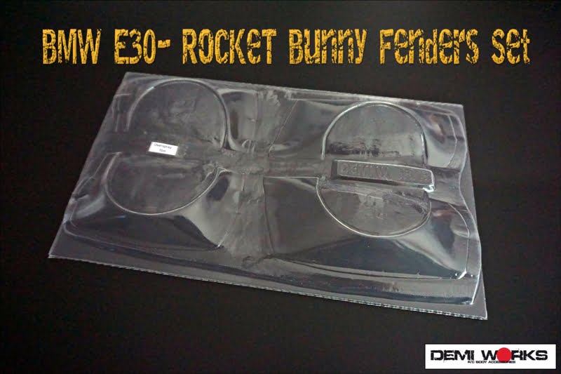 Demi Works BMW E30 RB Fenders Set - DWE30RB