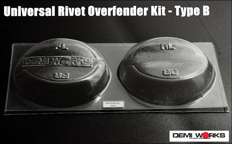 Demi Works Universal Overfender Kit Rivet Type B - DWUFS-B