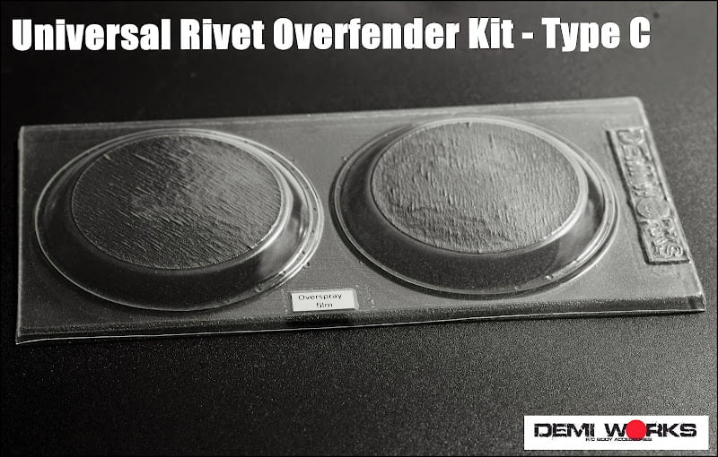 Demi Works Universal Overfender Kit Rivet Type C - DWUFS-C