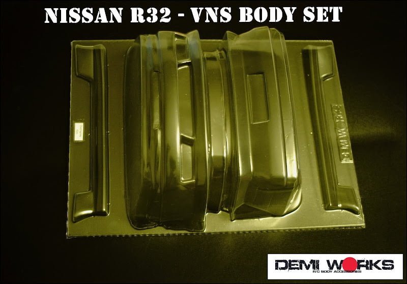 Demi Works Nissan R32-VNS Body Set - DW32VNS-S