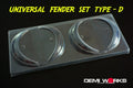 Demi Works Universal Overfender Kit Rivet Type D - DWUFS-D