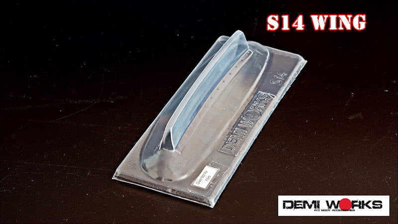 Demi Works Nissan S14 Duck Tail Rear Wing - DWS14W