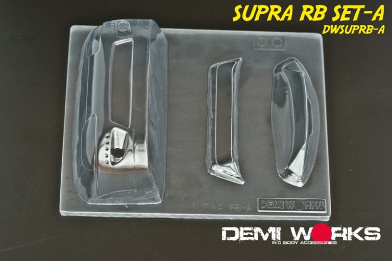 Demi Works Toyota Supra RB Set A (Wing + Front Bumper) - DWSUPRB-A