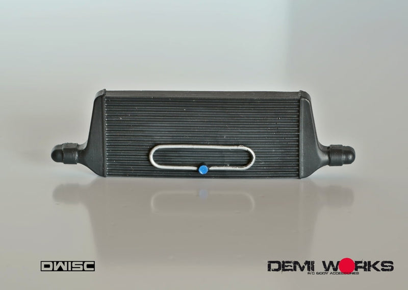 Demi Works Intercooler w/Spray System Black - DWISC-B