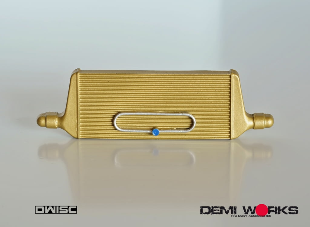Demi Works Intercooler w/Spray System Gold - DWISC-G