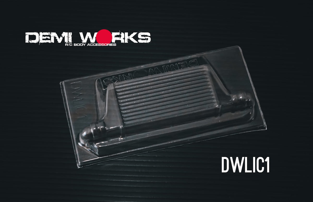 Demi Works Lexan Scale Intercooler Type 1 - DWLIC1