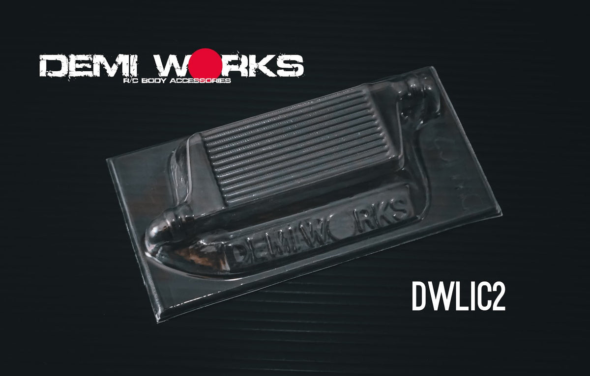 Demi Works Lexan Scale Intercooler Type 2 - DWLIC2