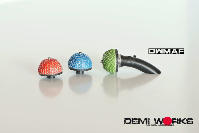 Demi Works Scale Mushroom Filter (Blue) - DWMAF