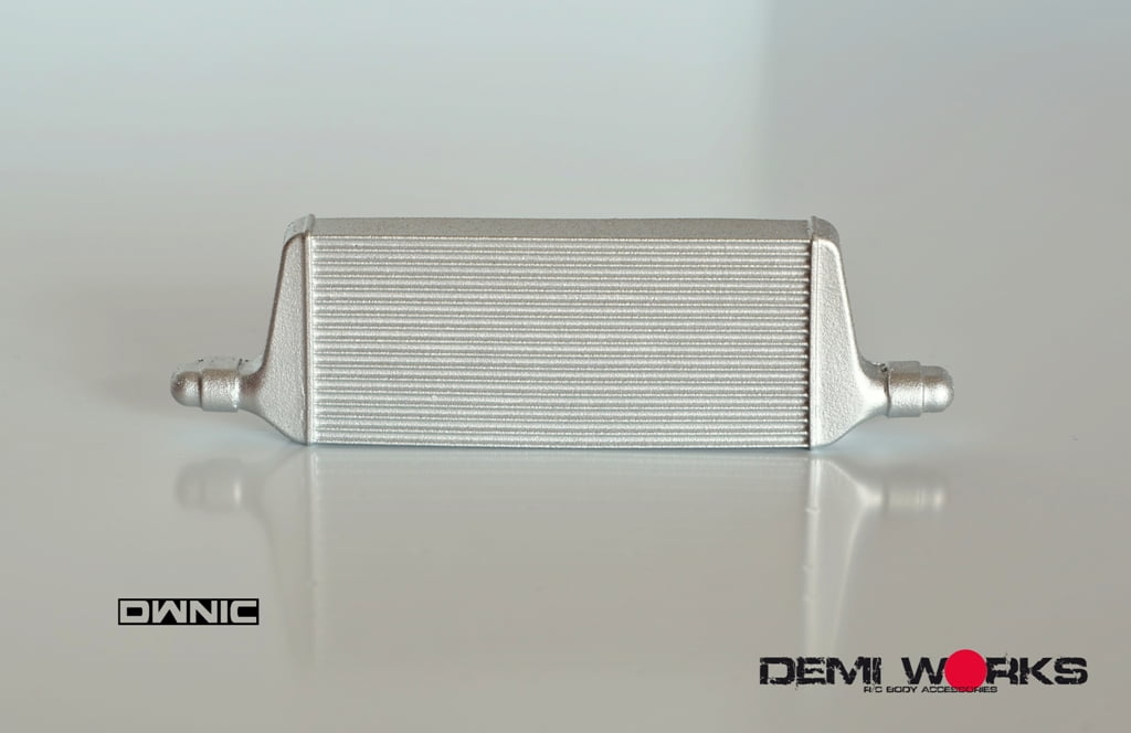 Demi Works Scale Intercooler Silver - DWNIC