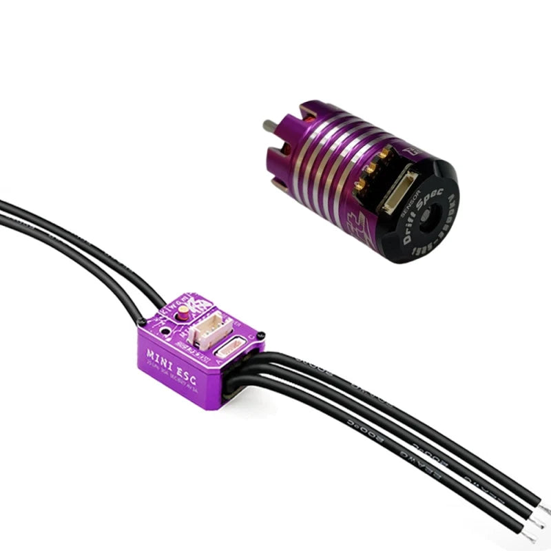 Rocket KIWAMI MINI Sensored Brushless ESC + Motor Combo Purple (KIWAMI ESC + 4500KV Motor)