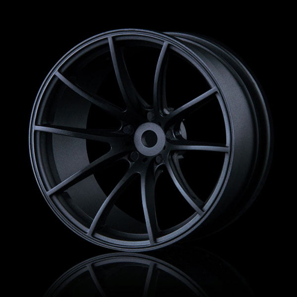 MST Flat Black G25 wheel (+8) (4) 102053FBK