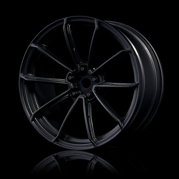 MST Flat Black GTR wheel (+9) (4) 102078FBK