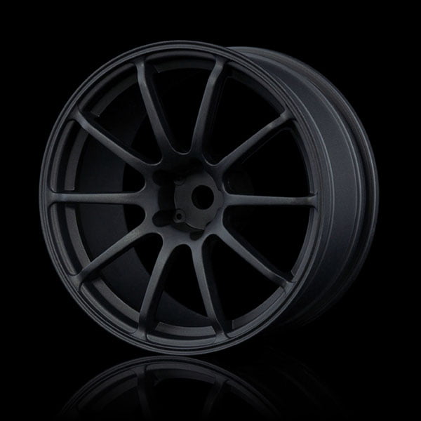 MST Flat Black RS II wheel (+5) (4) 102068FBK