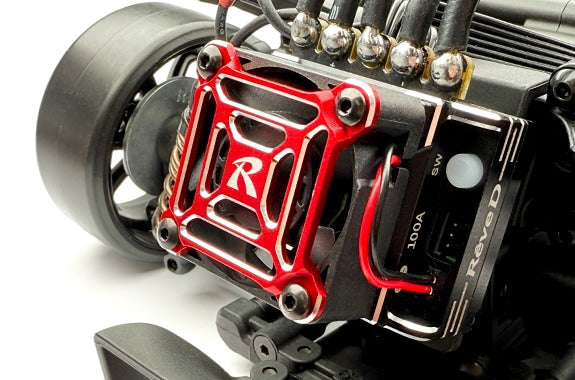 Reve D Optional Fan Cover Red for ESC Elite RE-EL-CR