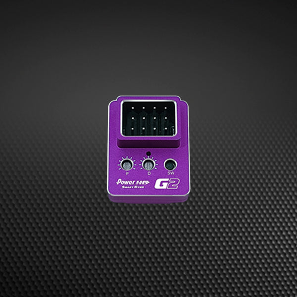 Power HD Aluminum G2 High Stability Gyro for Drift Car (Purple) G2-Purple