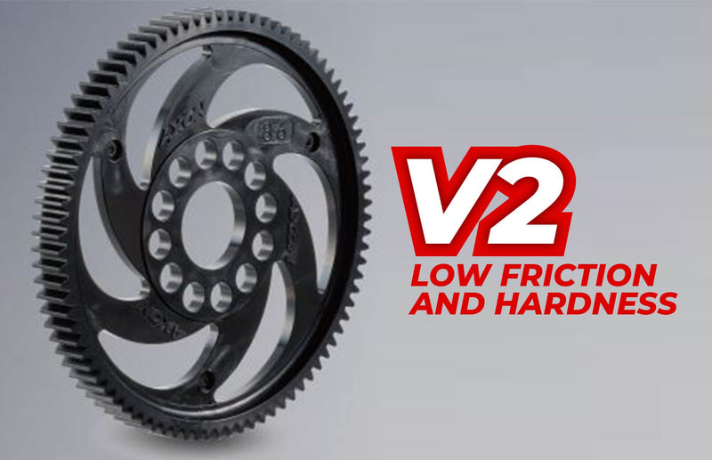 AXON Spur Gear TCS V2 48P 88T (Low friction & Hardness) GS-T4B-088