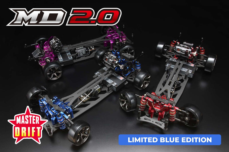 Yokomo Master Drift MD 2.0 Limited Edition Blue Version Kit - MDR-020BL