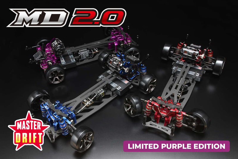 Yokomo Master Drift MD 2.0 Limited Edition Purple Version Kit - MDR-020P