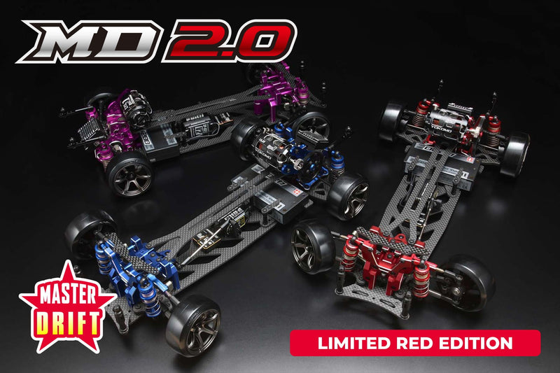 Yokomo Master Drift MD 2.0 Limited Edition Red Version Kit - MDR-020R
