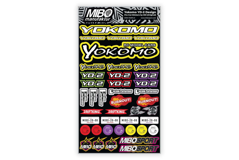 Yokomo YD-2 Design Pre-Cut Stickers by MM